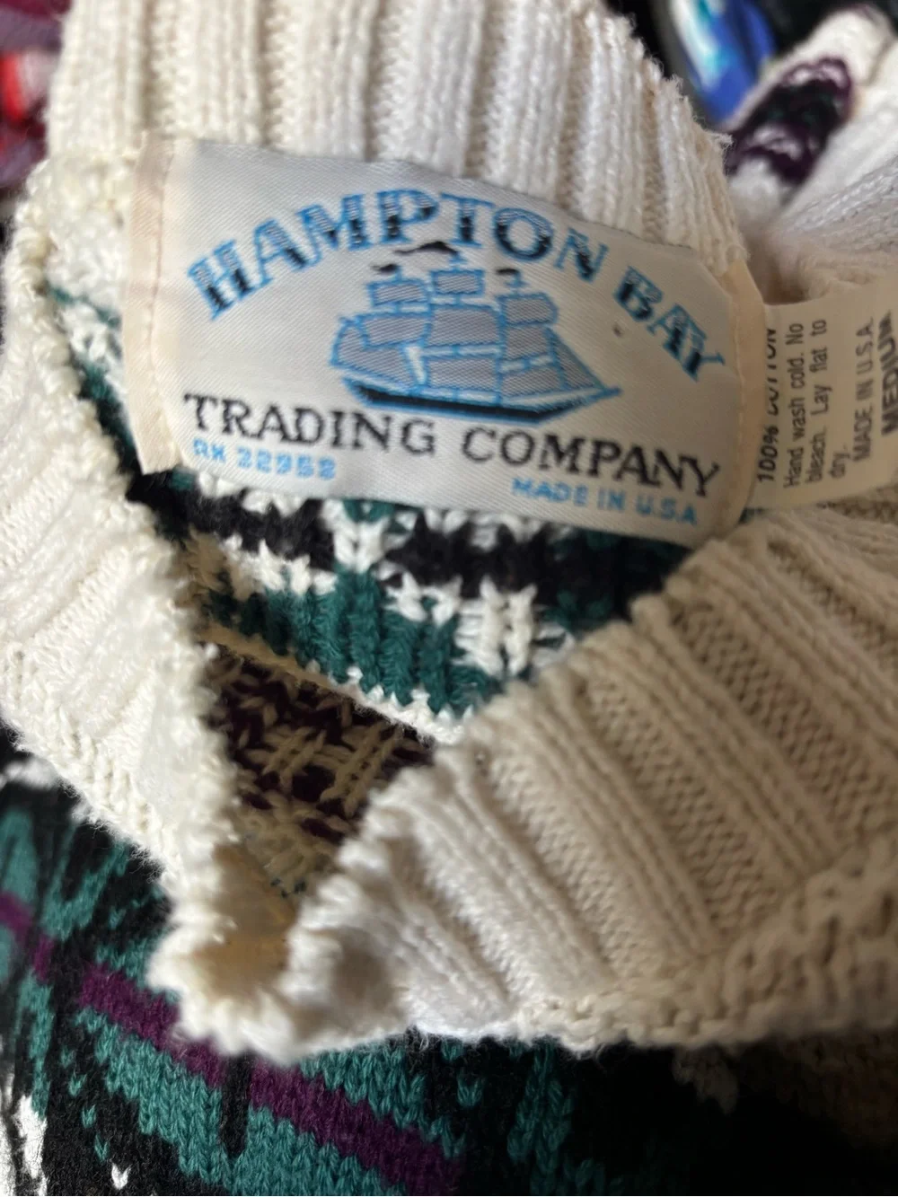 Hampton Trading Company unisex vintage